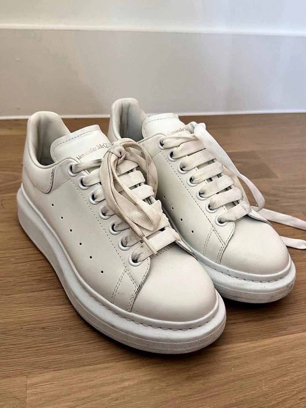 Alexander McQueen Oversized Sneaker White Sneakers